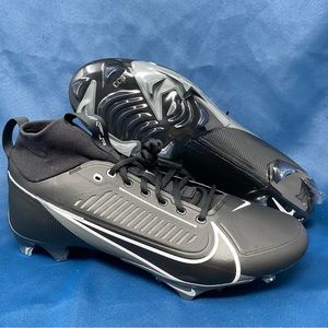 Nike Vapor Edge Pro 360 2 Triple Black Football Cleats (DA5456-010) Men Size 13